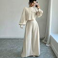 Conjunto Calça Wide Leg Lisa